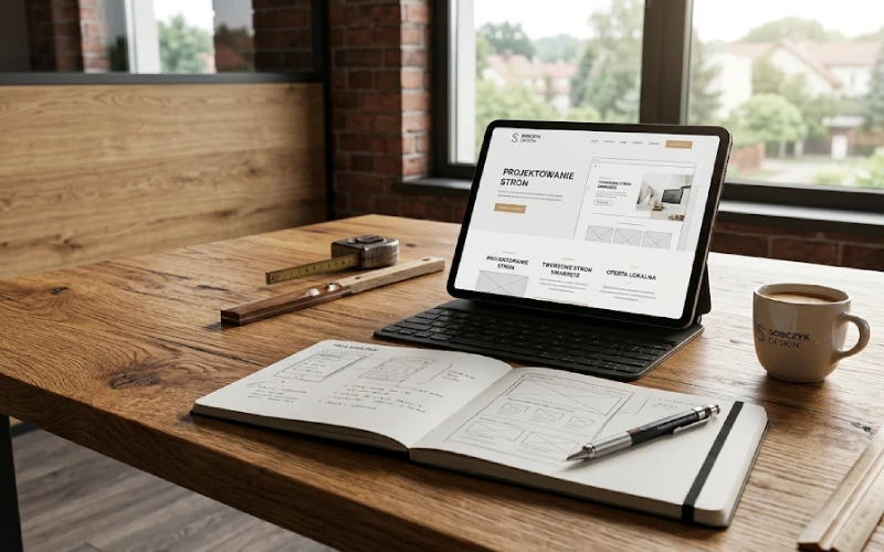 Projektowanie stron Swarzędz - nowoczesne biuro